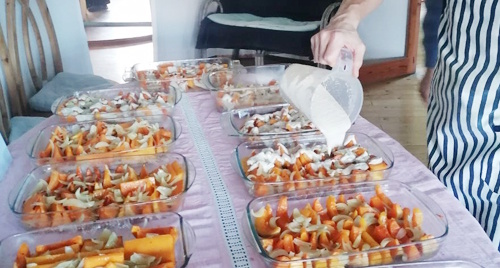 Practical training in Holistic Vegetarian Cooking Art